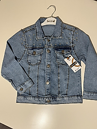 Kız çocuk jean ceket