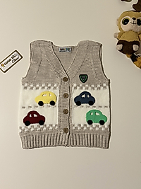 Triko Erkek bebek yeleği