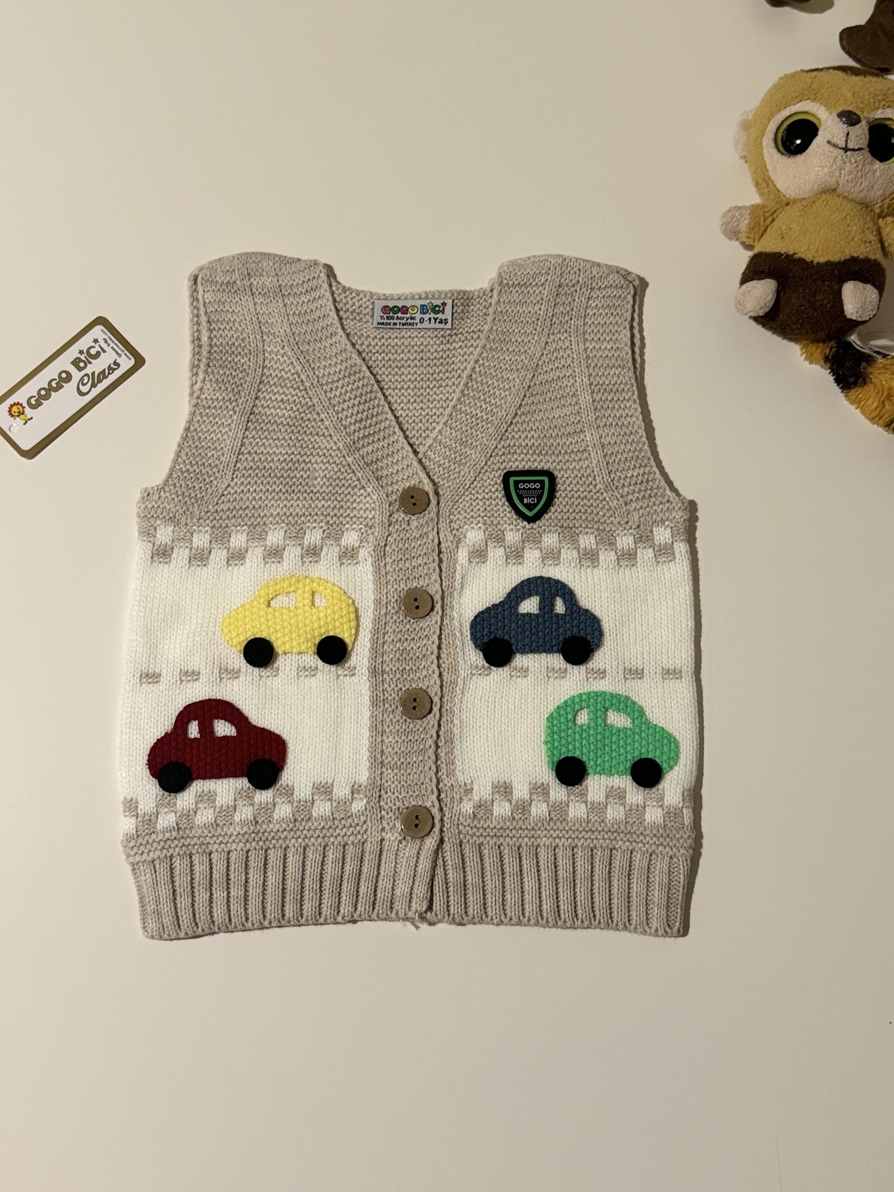 Triko Erkek bebek yeleği